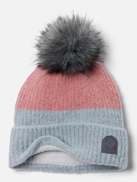 Winter Blur™ Pom Pom Beanie Cirrus Grey, Pink Agave