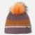 Winter Blur™ Pom Pom Beanie Basalt, Camel Brown