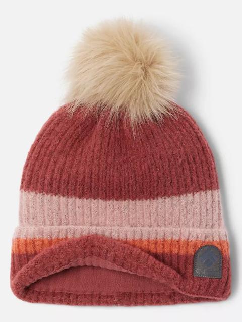 Winter Blur™ Pom Pom Beanie Beetroot, Dusty Pink