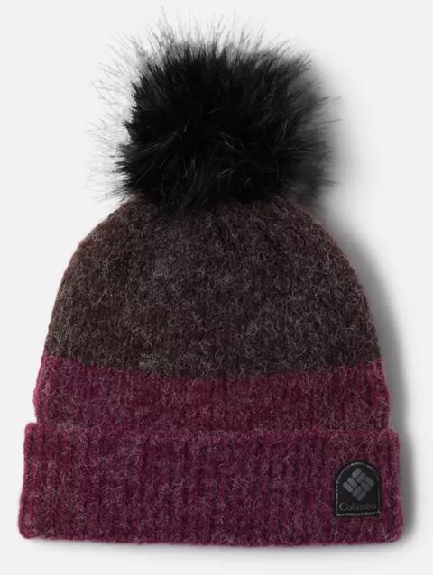 Winter Blur™ Pom Pom Beanie New Cinder, Marionberry