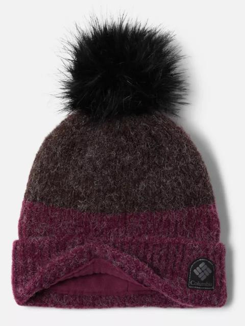 Winter Blur™ Pom Pom Beanie New Cinder, Marionberry