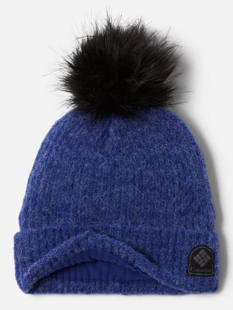 Winter Blur™ Pom Pom Beanie Dark Sapphire