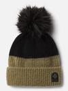 Winter Blur™ Pom Pom Beanie Stone Green, Black