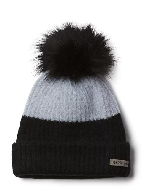 Winter Blur™ Pom Pom Beanie Cirrus Grey, Black