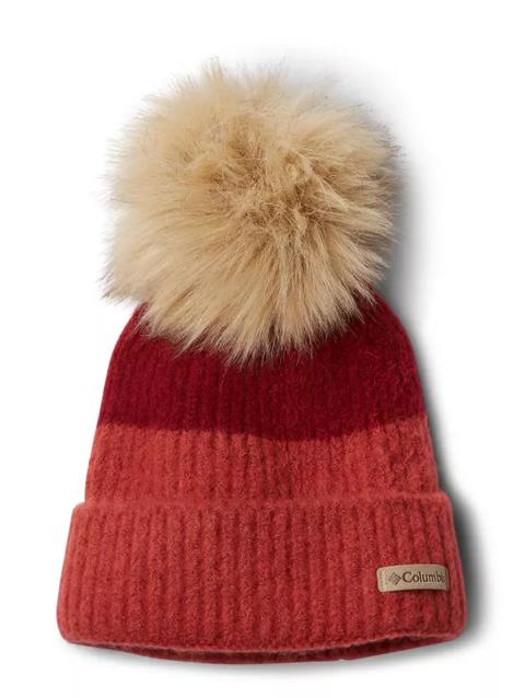 Winter Blur™ Pom Pom Beanie Beet, Daredevil