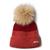 Winter Blur™ Pom Pom Beanie Beet, Daredevil