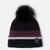 Winter Blur™ Pom Pom Beanie Black, Moonvista, Snowdrift