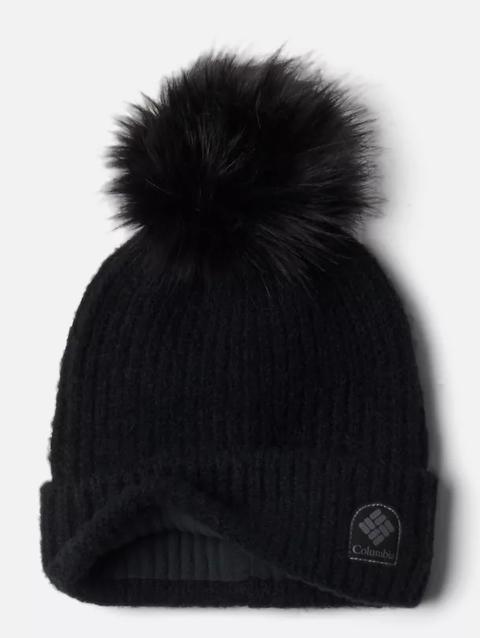 Winter Blur™ Pom Pom Beanie Black