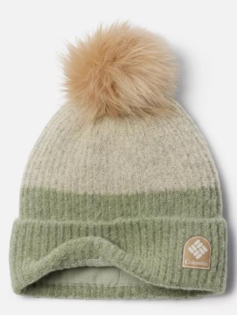 Winter Blur™ Pom Pom Beanie Safari, Chalk