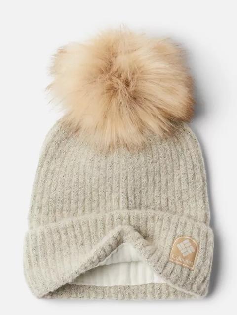 Winter Blur™ Pom Pom Beanie Chalk