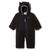 Infant Foxy Baby™ Sherpa Bunting Black, Slate Grey