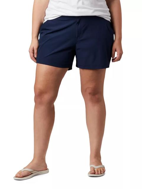 Women's PFG Coral Point™ III Shorts - Plus Size Collegiate Navy