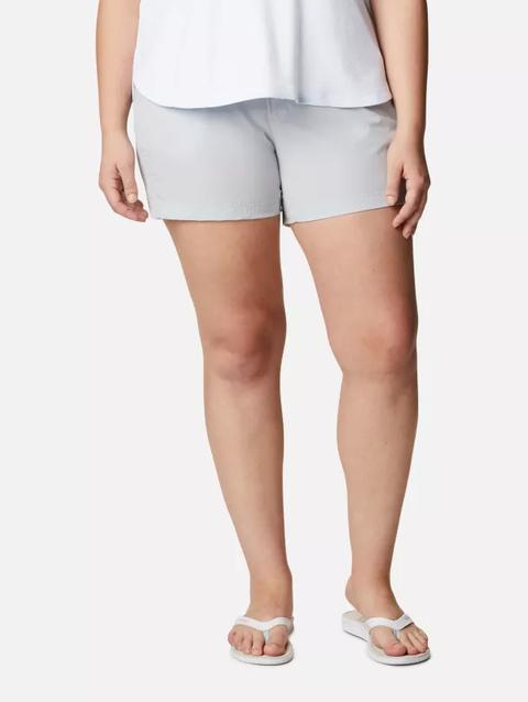 Women's PFG Coral Point™ III Shorts - Plus Size Cirrus Grey