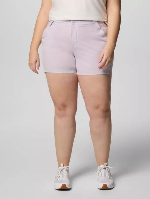 Women's PFG Coral Point™ III Shorts - Plus Size Lavender Pearl