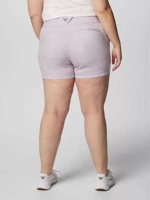 Women's PFG Coral Point™ III Shorts - Plus Size Lavender Pearl