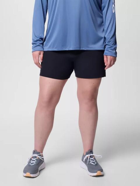 Women's PFG Coral Point™ III Shorts - Plus Size Black