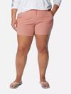 Women's PFG Coral Point™ III Shorts - Plus Size Sandalwood Pink