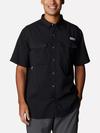 Men's PFG Blood and Guts™ IV Woven Short Sleeve Shirt Black