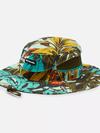 Bora Bora™ Printed Booney Hat Mint Cay, Toucanical Multi