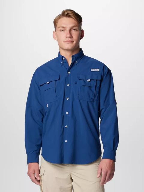 Men’s PFG Bahama™ II Long Sleeve Shirt Carbon