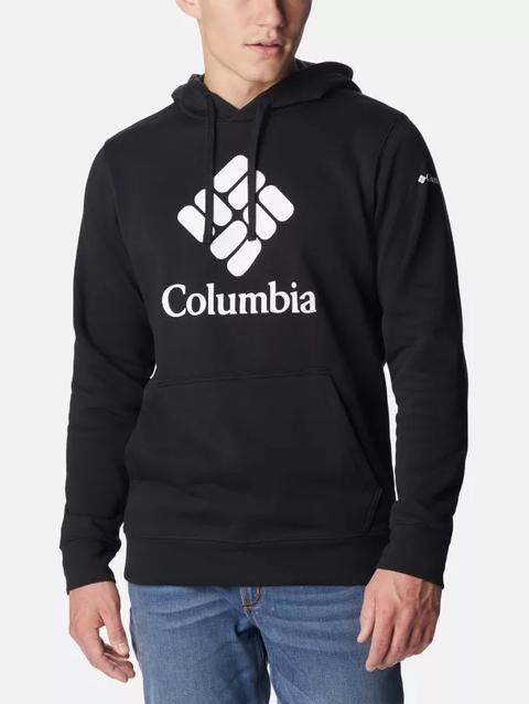 Men's Columbia Trek™ Hoodie - Tall Black, CSC Stacked Logo