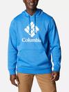 Men's Columbia Trek™ Hoodie - Tall Bright Indigo Hthr, CSC Stacked Logo