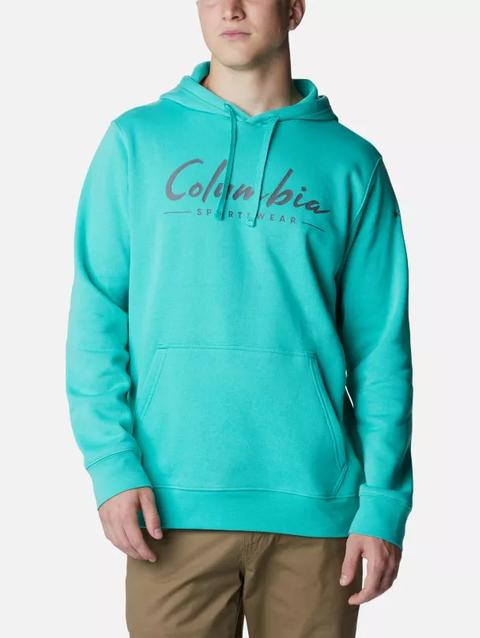 Men's Columbia Trek™ Hoodie - Tall Electric Turquoise