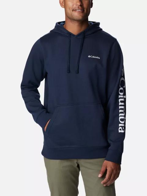 Men's Columbia Trek™ Hoodie - Tall Collegiate Navy, CSC Sleeve Logo