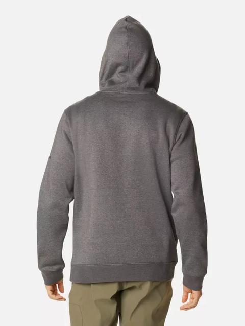 Men's Columbia Trek™ Hoodie - Tall Charcoal Heather, CSC Sleeve Logo