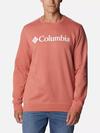 Men's Columbia Trek™ Crew Sweatshirt Dark Coral, CSC Branded Logo