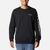 Men's Columbia Trek™ Crew Sweatshirt Black, White Sleeve Logo