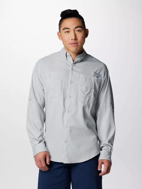 Men’s PFG Tamiami™ II Long Sleeve Shirt - Tall Cool Grey