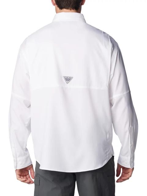 Men’s PFG Tamiami™ II Long Sleeve Shirt - Tall White