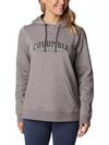 Women's Columbia Trek™ Graphic Hoodie Light Grey Heather, CSC Collegiate