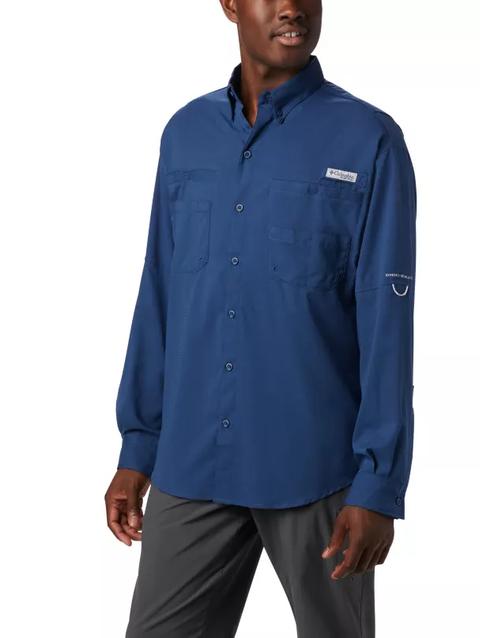 Men’s PFG Tamiami™ II Long Sleeve Shirt - Tall Carbon