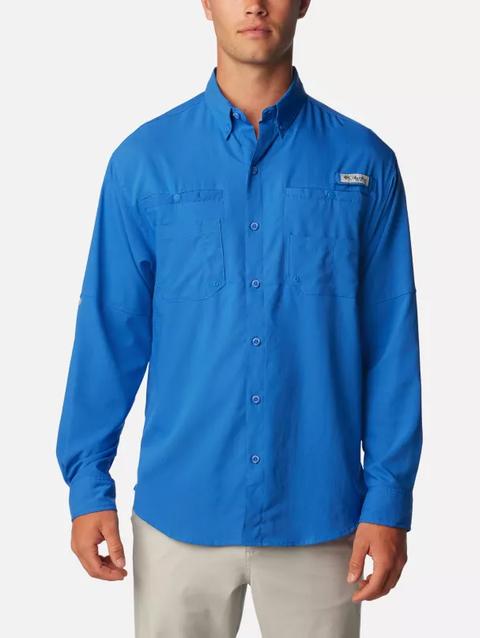 Men’s PFG Tamiami™ II Long Sleeve Shirt - Tall Vivid Blue