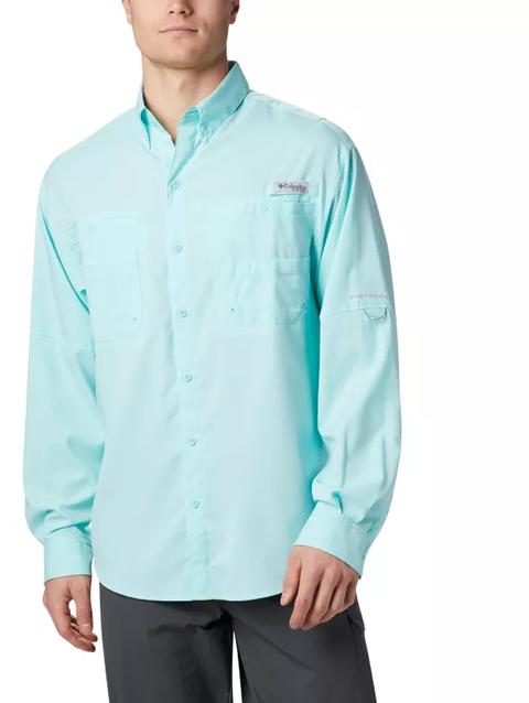 Men’s PFG Tamiami™ II Long Sleeve Shirt - Tall Gulf Stream