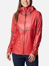 Women's OutDry™ Extreme Mesh Rain Shell Red Hibiscus