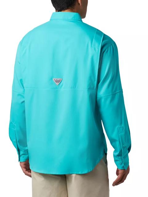 Men’s PFG Tamiami™ II Long Sleeve Shirt - Tall Bright Aqua