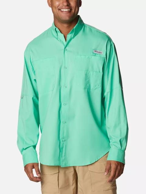 Men’s PFG Tamiami™ II Long Sleeve Shirt - Tall Light Jade