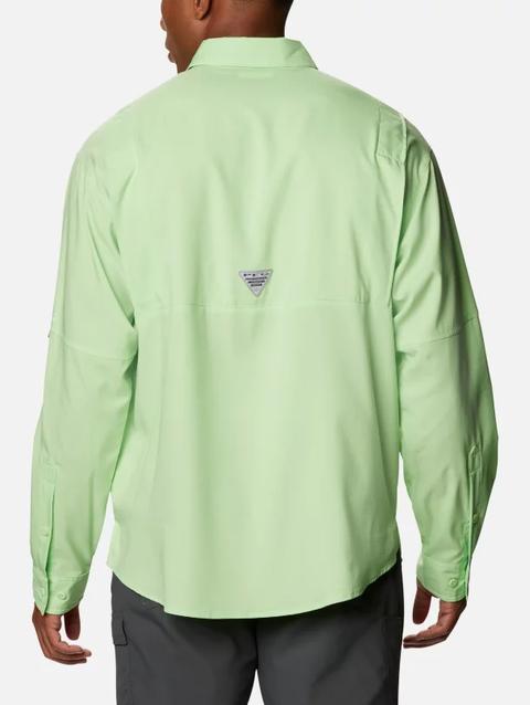 Men’s PFG Tamiami™ II Long Sleeve Shirt - Tall Lime Glow