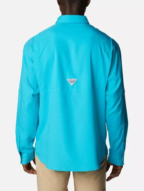 Men’s PFG Tamiami™ II Long Sleeve Shirt - Tall Ocean Teal