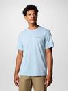 Men's Thistletown Hills™ Short Sleeve Shirt - Tall Ripple Blue Heather