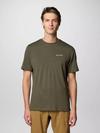 Men's Thistletown Hills™ Short Sleeve Shirt - Tall Greenscape Heather