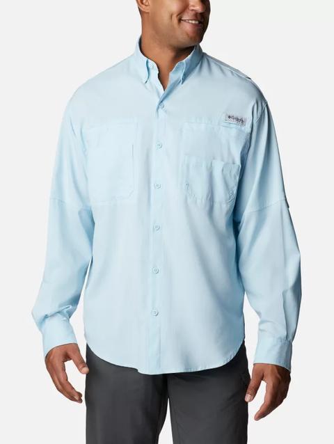 Men’s PFG Tamiami™ II Long Sleeve Shirt - Tall Spring Blue