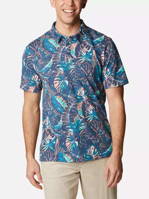 Men's Thistletown Hills™ Polo Dark Mountain King Palms Multi