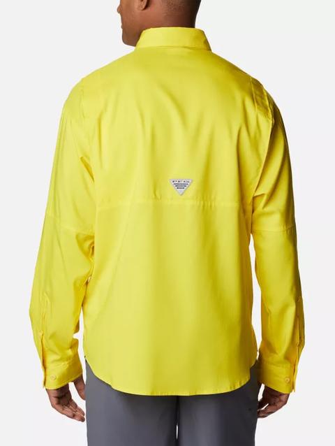 Men’s PFG Tamiami™ II Long Sleeve Shirt - Tall Laser Lemon