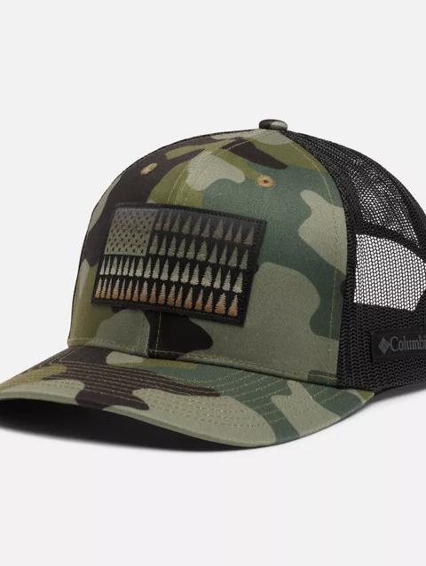 Columbia Tree Flag™ Mesh Snapback Stone Green Mod Camo