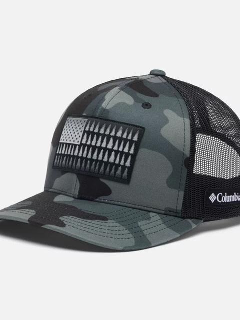 Columbia Tree Flag™ Mesh Snapback Black Mod Camo