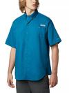 Men’s PFG Tamiami™ II Short Sleeve Shirt Dark Turquoise